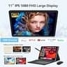 FEONAL 11-inch Android 16 Tablet with Dual 4G LTE Cellular and 128GB Internal Storage
