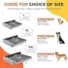 Aeroluxe XL Orthopedic Dog Bed for Large Dogs with L-Shaped Bolsters and Waterproof Liner