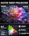 XuanPad 4500 ANSI Outdoor Smart Projector