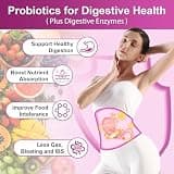 Nature Target Women's Probiotic, 100 Billion CFU, 31 Strains with Digestive Enzymes