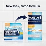 Monistat 1-Day Miconazole Ovule Insert with External Itch Relief Cream