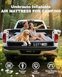 Umbrauto Full-Size Short Truck Bed Air Mattress with Dual Pump System