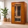 Dynamic Saunas Andora 2-Person Low EMF FAR Infrared Sauna w/ Red Light