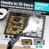Portable 2500W High Pressure Handheld Steam Cleaner for Home Sanitation