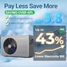 Varpoolfaye 27,000 BTU Electric Pool Heater with Dual Heating & Cooling