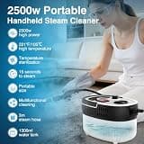 Generic 2500W Portable Steam Cleaner with 17-Piece Auto Detailing Accessory Kit