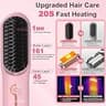 ZDXBO High-Capacity Cordless Hair Straightening Brush with 9,000mAh Battery