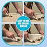Extra Large 14x10-Inch Manual Rolled Ice Cream Maker Tray for Instant Homemade Rolls