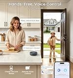 Veise VE027-L Built-in Wi-Fi Smart Lock with Lever Handles & 7-in-1 Entry