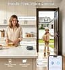 Veise VE027-L Built-in Wi-Fi Smart Lock with Lever Handles & 7-in-1 Entry