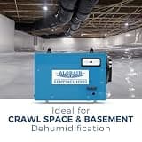 AlorAir Sentinel HD55 Commercial Crawlspace Dehumidifier, 113 Pint Capacity