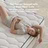 Novilla 6-Inch Twin Hybrid Mattress with Bonnell Springs for Spine Support