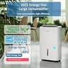 Waykar Commercial 150-Pint Dehumidifier with Built-in Pump & Auto-Defrost