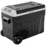 EUHOMY 12 Volt Refrigerator, 53QT Electric Cooler with Wheels and Baskets