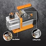 NAVAC NP7DP Pro Series 7 CFM Dual-Stage HVAC Vacuum Pump with Cylinder