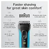 Braun Series 3 Electric Foil Shaver with MicroComb & Precision Trimmer