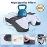 SAHEYER Memory Foam Side Sleeper Bed Pillow with Unique 2-in-1 Arm Holes