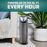 GermGuardian AC4825E 4-in-1 True HEPA Air Purifier with UV-C Sanitizer