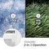LG 5,000 BTU Ultra-Quiet Compact Window Air Conditioner with Mechanical Controls