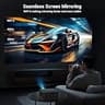 HAPPRUN 4K Decoding Projector with 2000 ANSI Lumens and Wi-Fi 6 Sync