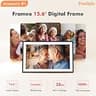 Pastigio 15.6-Inch Frameo WiFi Digital Photo Frame with Full SD Card Support