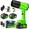 YOOVL Cordless Handheld Leaf Blower with Dual 4.0Ah Batteries and Turbo Mode