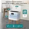 SereneLife WiFi-Enabled Smart Towel Warmer Bucket with Water Resistance