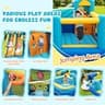 FINCOME 10-in-1 Double Water Slide and Bounce House with Deep Splash Pool