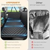 URPOWER Upgraded 550lb Capacity Waterproof Hard Bottom Back Seat Extender for Dogs