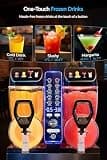 Tessanovi 30L Dual-Tank Commercial Slushie Machine with 1000W Compressor