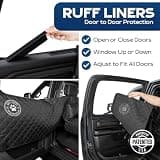 Ruff Liners XL Heavy-Duty Waterproof Back Seat Extender for Dogs with Door Protection