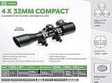 TRUGLO 4x32mm Compact Fixed-Power Crossbow Scope with Realtree Camo Finish