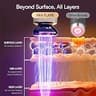 INIA Flare 3-in-1 Microcurrent and LED Red Light Therapy Facial Contouring Wand
