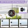 Hygger Lite Compact Aquarium Wave Maker Circulation Pump with Digital Display, 792 GPH