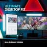 Logitech G Litra Beam Premium LED Key Light with Adjustable Desktop Stand