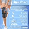Sparthos Heavy-Duty Hinged Knee Brace with Dual Metal Side Stabilizers