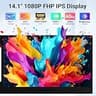 14.1-inch 1080P IPS Dual Screen Portable Monitor Extender for 13 to 17.3-inch Laptops