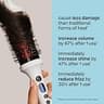 BondiBoost Infrared Thermal Brush with Aloe-Infused Bristles and Ceramic Barrel
