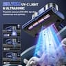 CFBF Mattress Vacuum Cleaner, 16Kpa Suction with Green Light Dust Display