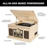 Victrola The Quincy 6-in-1 Bluetooth Record Player & Multimedia Center
