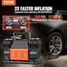ALL-TOP 12.35 CFM Dual Cylinder Portable 12V Air Compressor (150 PSI)