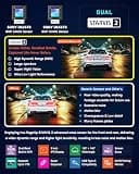 ROVE R2-4K Dual PRO 4K and 2K Dual Dash Cam with Sony STARVIS 2 Sensors