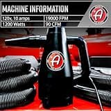 Adam's Polishes Mini Air Cannon Handheld High Powered Filtered Car Wash Dryer