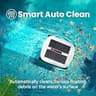 Vidapool Solar Powered Pool Skimmer Robot with Smart Obstacle Avoidance and Dual Modes