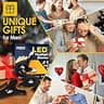 PARIGO LED Flashlight Gloves with Focused Index Finger and Thumb Lights