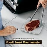 Ninja Foodi Smart XL FG551 6-in-1 Indoor Grill and Air Fryer Combo with Thermometer