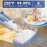 Shark Steam & Scrub Hard Floor Steam Mop with LED Headlights and Dirt Grip Soft Pads