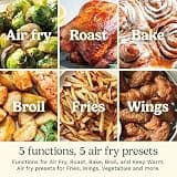 Premium Cuisinart 6-Quart Basket Air Fryer with Extra-Large Viewing Window
