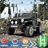 JORFLY 24V 4WD Ride-On Truck with 800W Motor System and Independent Suspension