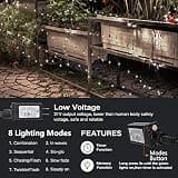 Generic 360 LED Green Wire Christmas Net Lights with Timer, 12ft x 5ft